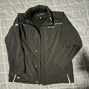 Men's Black Space X jacket company issued jacket official employee merchandise